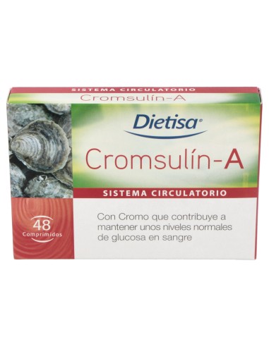 Dietisa Cromsulin Extracto Ostra 48Comp