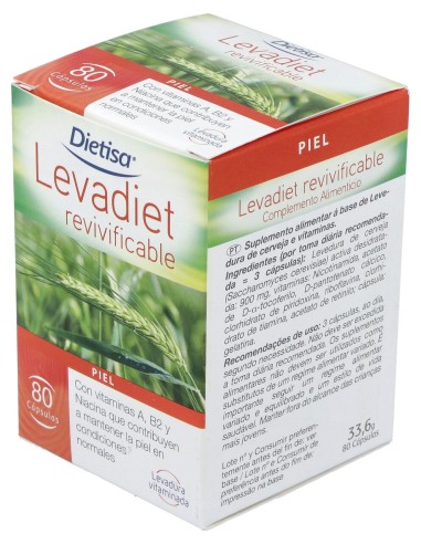 Dietisa Levadiet Revivificable 80Cáps