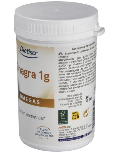 Dietisa Omega 6 Onagra 120Perlas