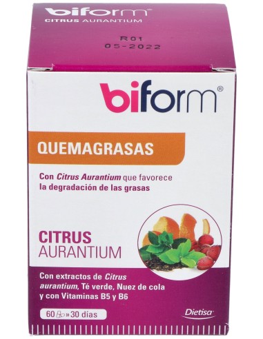 Biform Citrus Aurantium Quemagrasas 60Cáps