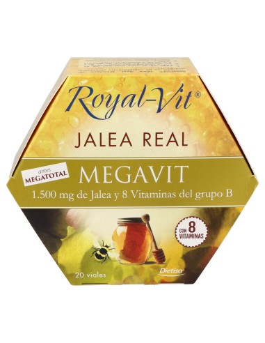 Dietisa Jalea Real Royalvit Mega-Total 20 Viales