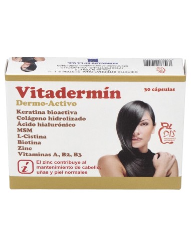 Vitadermin 30Cap.(Piel-Cabello-Uñas)