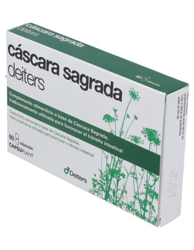 Cascara Sagrada Deiters 200 Mg 60 Caps