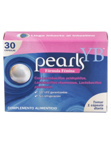 Pearls Yb Cuidado Intimo 30Cap.