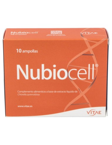 Nubiocell (Chlorella) Puro 10Viales