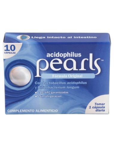 Pearls Acidophilus 10Cap.