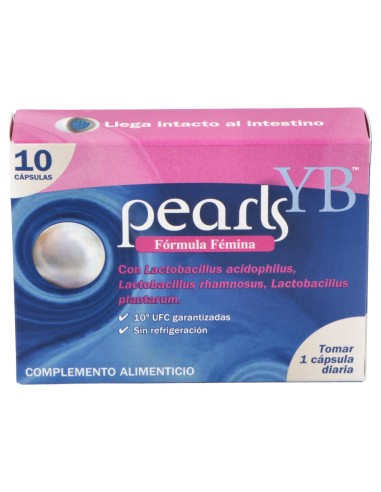 Pearls Yb Cuidado Intimo 10Cap.