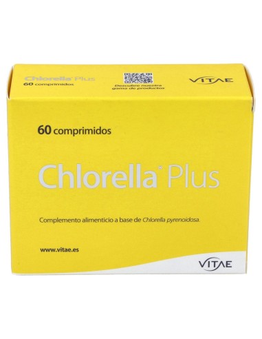 Chlorella Plus Con Zinc 60 Compr Vitae