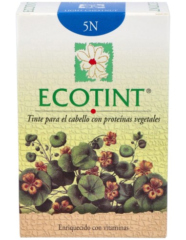 Ecotint Tinte Cabello 5N Castaño Claro 130Ml