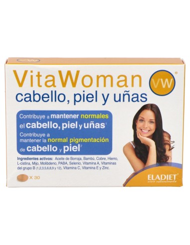 Vita Woman Cabello Piel Y Uñas 30Comp.