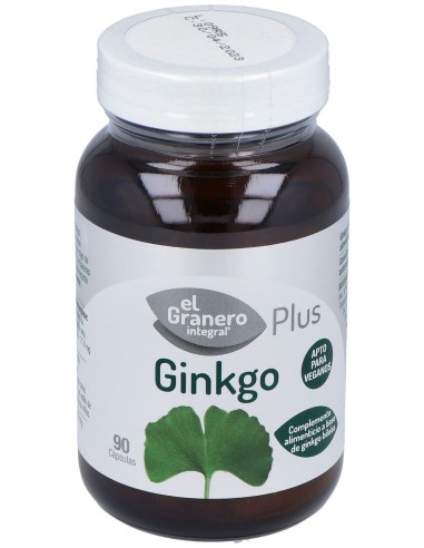 El Granero Integral Ginkgo Biloba 600Mg 90 Cáps