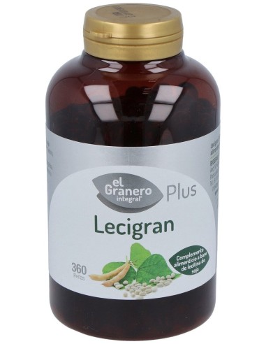 Lecitina De Soja Lecigran 740Mg. 360Perlas