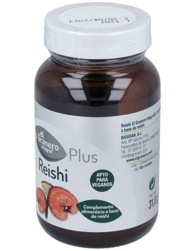 El Granero Intergral Plus Reishi 60 Capsulas