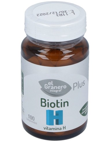 El Granero Biotin Vitamina H 100 Comp