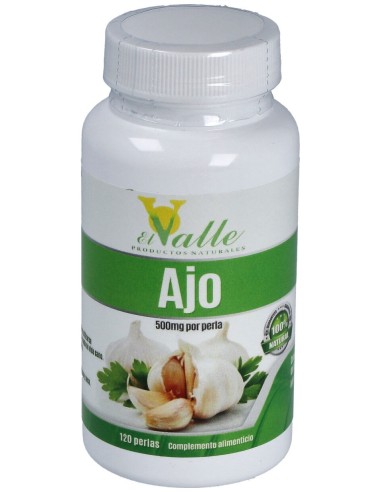 El Valle Aceite De Ajo 500Mg 120 Perlas