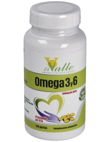 Omega 3 Y Omega 6 (A.De Borraja Y Salmon)120Perlas