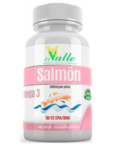 El Valle Aceite De Salmon 400 Perlas