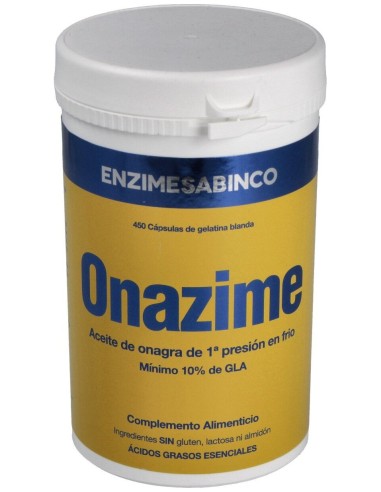 Enzime Sabinco Onazime Aceite Onagra 715Mg 450Caps