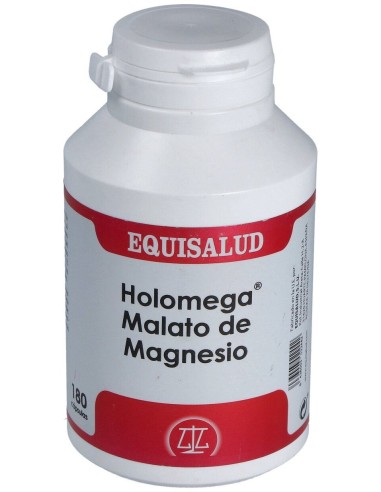 Holomega Malato De Magnesio 180 Cáp.