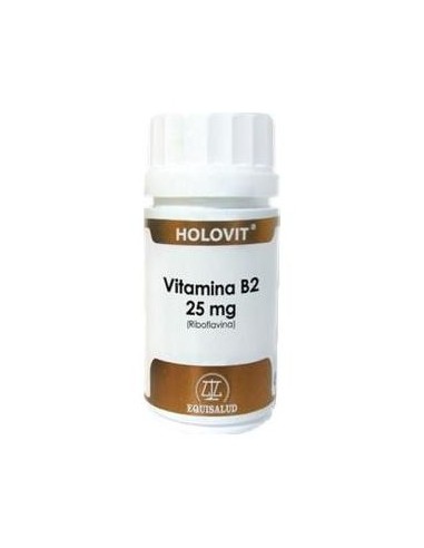 Holovit Vitamina B2 25Mg 50Cáps