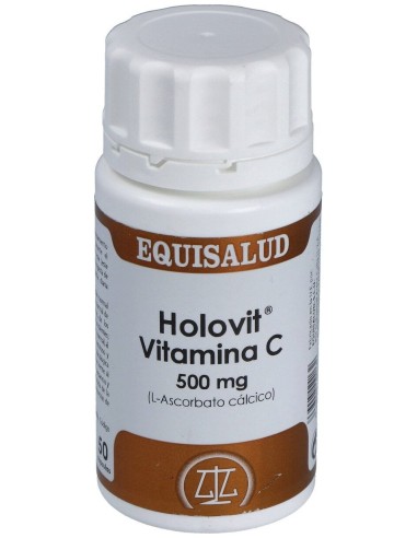 Holovit Vitamina C 500Mg (L-Ascorbato Cálcico) 50Cáps