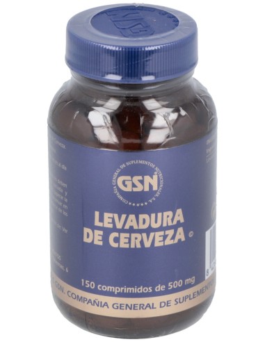 Levadura De Cerveza 150Comp. 500 Mg.