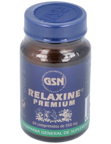 Gsn Relaxine Premium Alta Potencia 60 Comp