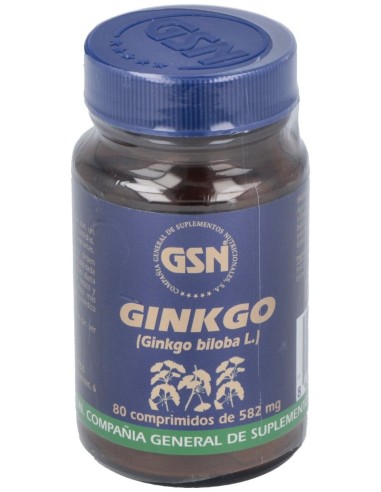 Gsn Ginko Biloba 80Comp