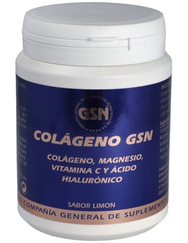 Colageno Gsn Con Acido Hialuronico Limon 340Gr.