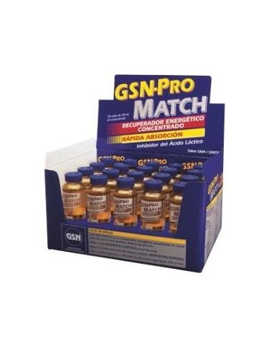 Gsn-Pro Match 20Viales X 30Ml.