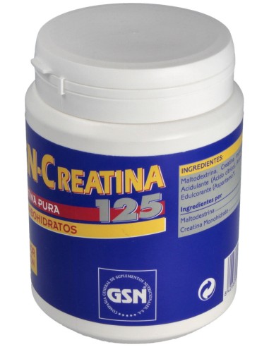 Gsn Creatina-125 (125Gr.Creat.+375 Carbohid.) 500G