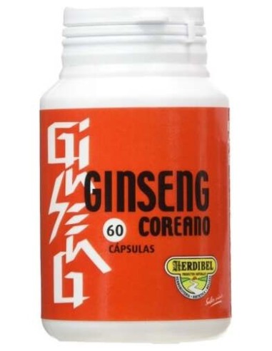 Herdibel Ginseng Coreano 500Mg 60Caps