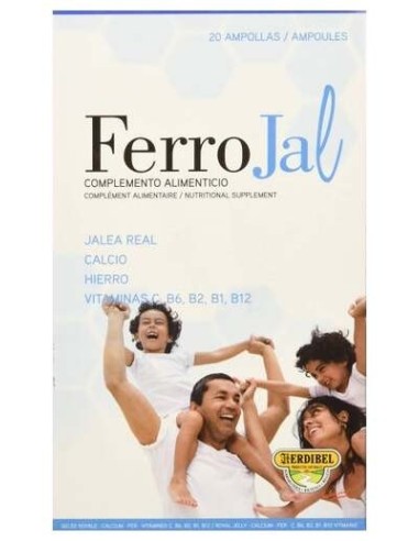 Herdibel Ferrojal 20 Ampollas