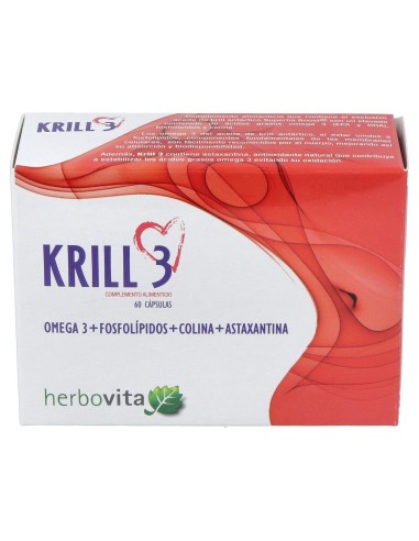Herbovita Krill 3 60Cáps