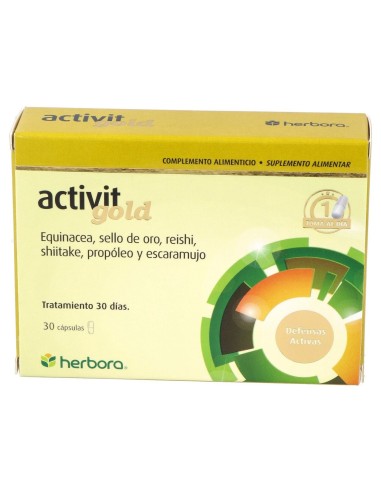 Herbora Activit Gold 30 Cáps