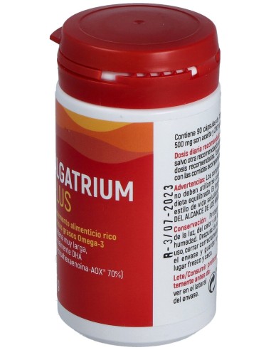 Algatrium Plus (Dha 70%) 700Mg. 90Cap.