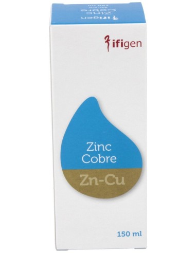 Zinc-Cobre (Zn-Cu) Oligoelementos 150Ml.
