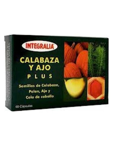 Integralia Calabaza Y Ajo Plus 60Caps.