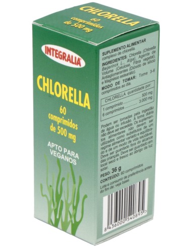 Integralia Clorella 500Mg 60Comp