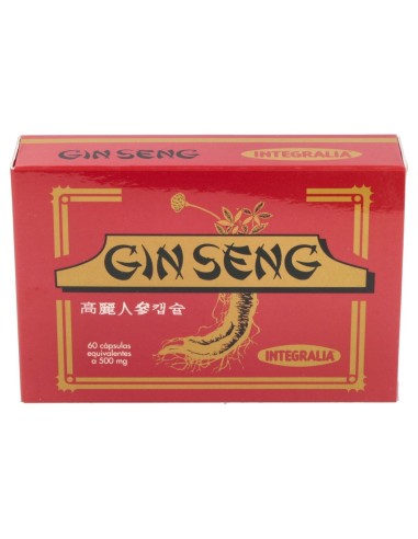 Integralia Ginseng Rojo Coreano 500Mg 60Caps