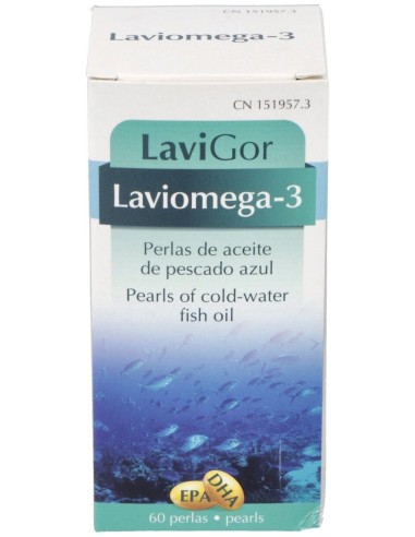 Lavigor Omega 3 Perlas De Aceite De Pescado  60 Caps