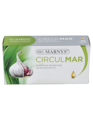 Marnys Circulmar Aceite De Ajo 60 Cáps