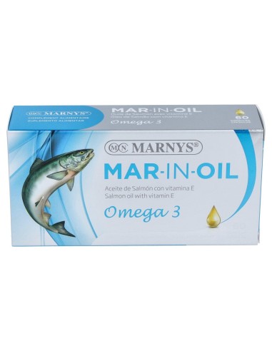 Mar In Oil (Aceite De Salmon 500Mg) 60Perlas