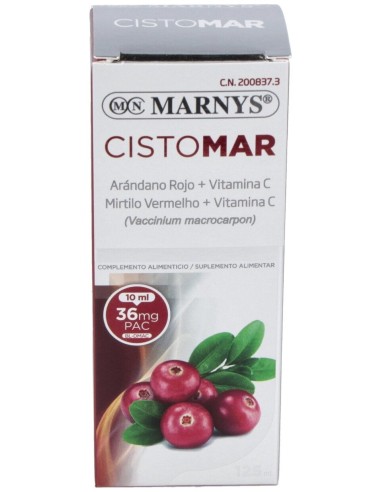 Marnys Cistomar Jarabe Botella 125Ml