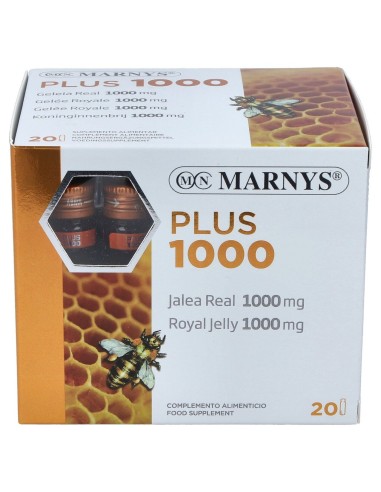 Marnys Jalea Real Plus 1000Mg 20 Viales