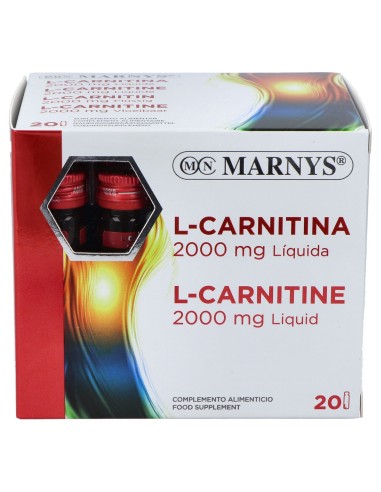 L-Carnitina 2000 Sabor Naranja 20Viales