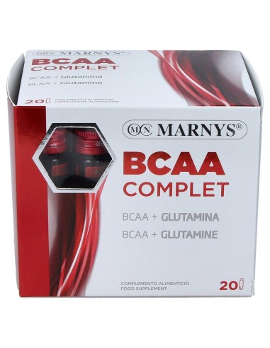 Marnys Bcaa Complet + Glutamina 20 Viales