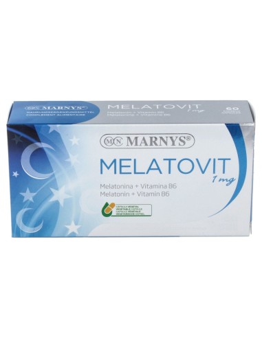 Melatovit (Melatonina 1Mg.+Vit.B6) 60Cap.