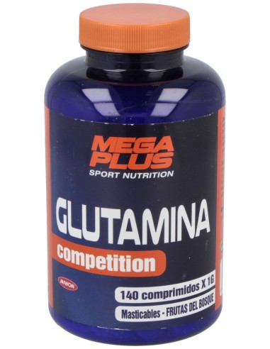 Mega Plus Glutamina Masticable 140Comp