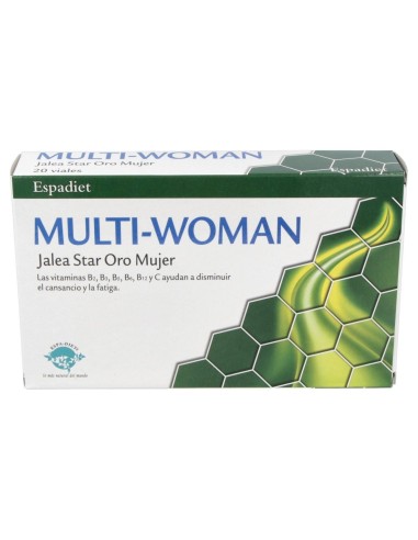 Espadiet Jalea Real Multiwoman Fructosa 20Uds